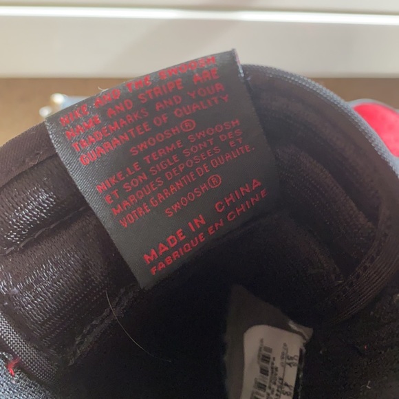 Air Jordan 1 Retro High OG BG ‘Bred Toe’ - Picture 9 of 9